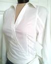 $138 BCBG MAX AZRIA XXS White Stretchy Long Sleeve