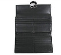 $218 Coach Alexandra F46148 Black Leather Slim Env