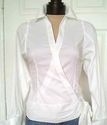 $138 BCBG MAX AZRIA XXS White Stretchy Long Sleeve