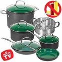 As Seen on TV ORGREENIC 10 Piece Porcelain Ceramic