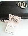 $218 Coach Alexandra F46148 Black Leather Slim Env