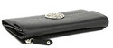 $218 Coach Alexandra F46148 Black Leather Slim Env