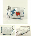 Coach F44975 Seahorse & Crab Clear Vinyl Beach Lar