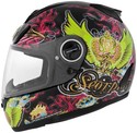 SCORPION EXO 750 SPORTBIKE  HARDY GREEN GRAPHIC  M