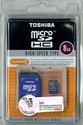 8GB Toshiba Micro SDHC Card (Class 4)