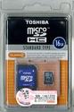 16GB Toshiba Micro SDHC Card (Class 4)