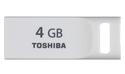 Toshiba mini USB Flash Drive 4GB - White