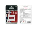 8GB Toshiba mini USB Flash Drive - Red