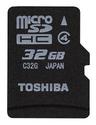 32GB Toshiba Micro SDHC Card (Class 4)