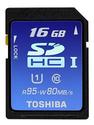 16GB Toshiba Premiugate SDHC UHS-I Card (Class 10)
