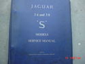 Jaguar 3.4 & 3.8 S Models Original Service Manual