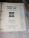 Triumph GT6 Original Sports Car Spare Parts Catalo