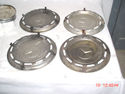 4 Mercedes Benz 14" Hubcaps/Late 60s, Early 70s