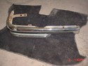 Mercedes 1961-68 Coupe Conv. R Rear Bumper w/Brack