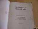 Complete MGB Drivers Handbook,Workshop Man./Tuning