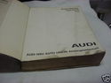 Audi Repair Manual Type 84/85 FOX-Second Edition