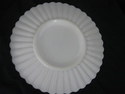 Imperial Glass vintage milk glass salad plate grap