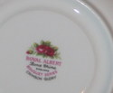 Royal Albert Bouquet series Roses Crimson Glory cu