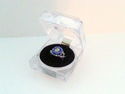 Hand-Made Glass Beaded Purple/Black/Gray Ring sz 8