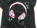 2 Piece Circo Headphones/Hearts Outfit sz 12 Month