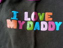 4 Piece Carter's Cotton Fleece "I Love My Daddy"  