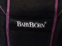 Baby Bjorn Miracle Baby Carrier Black w/ Purple Tr