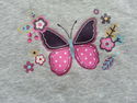 2 Piece Garanimals/Faded Glory Butterfly/Snowflake