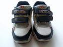 Toddler Boy's Velcro Spiderman Sneakers sz 7 &  Bl