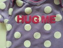 2 Piece Just One You/Circo Lavender Polka Dot "Hug