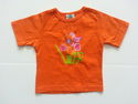 2 Piece New York Baby Orange/Denim Flower Outfit  