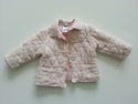 Absorba Pink Plaid Button Up Winter Coat w/ matchi