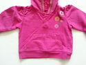 2 Piece Faded Glory Long Sleeve Hooded Hot Pink/De