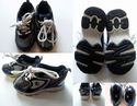 Toddler Boy's Athletic Starter Tie Sneakers sz 9 E