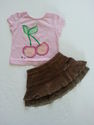 2 Piece Garanimals/Arizona Pink Cherries Outfit sz