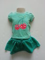 2 Piece Circo Green Cherries Outfit sz 12 Months