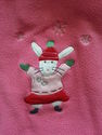 2 Piece Baby Gap Pink/Navy Blue/White "Snow Bunny"