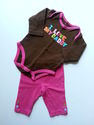 4 Piece Carter's Cotton Fleece "I Love My Daddy"  