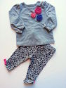 2 Piece Gray Circo Outfit sz 9 Months EUC