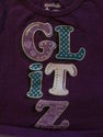 2 Piece Garanimals Purple "Glitz" Outfit sz 12 Mon