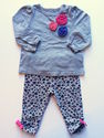 2 Piece Gray Circo Outfit sz 9 Months EUC