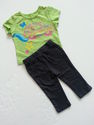 2 Piece Garanimals Green Car "Superstar" Outfit sz