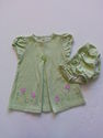 Twins? Set of 2 Child of Mine Green Gingham Dresse