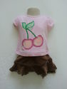 2 Piece Garanimals/Arizona Pink Cherries Outfit sz