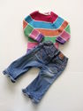 2 Pc Children's Place Multi-Color Striped Sweater/