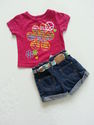 2 Piece Garanimals/OshKosh Fuchsia "Flower Power" 