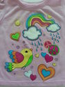 2 Piece Garanimals/Carter's Bird Rainbow Outfit sz