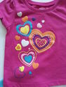 2 Piece Garanimals/Carter's Fuchsia/Blue Hearts Ou