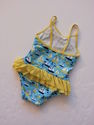 Circo Blue/Yellow Sailboat Swimsuit sz 12 Months E