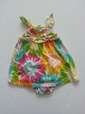 Carter's Multi-Color Floral Print Dress w/  Diaper