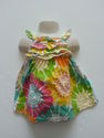 Carter's Multi-Color Floral Print Dress w/  Diaper